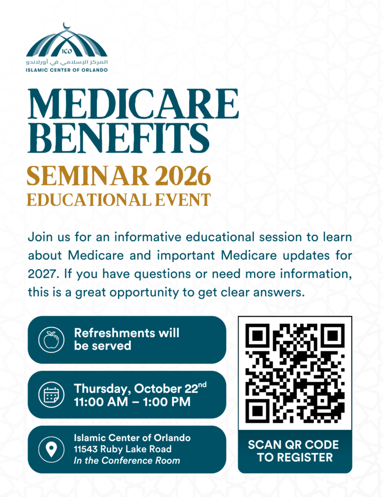 Seniors’ Medicare Benefits Seminar
