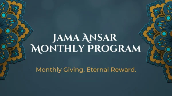Ansar Monthly Program