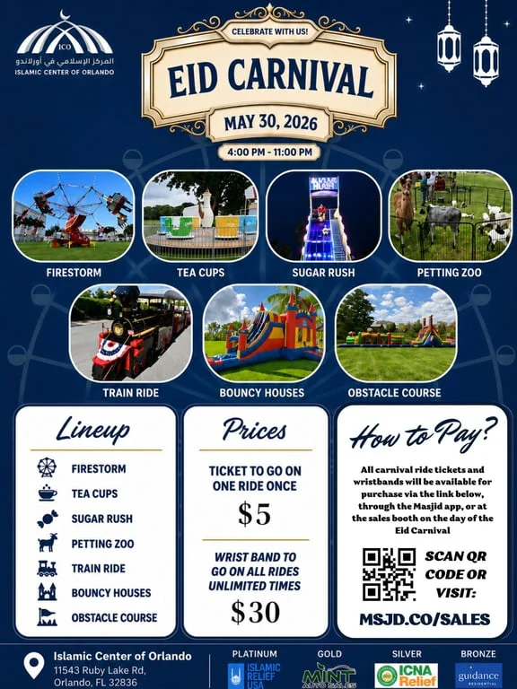 ICO Eid Carnival 2026 - Tickets