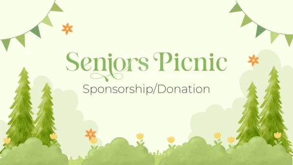 Seniors Picnic Donation/Sponsorship